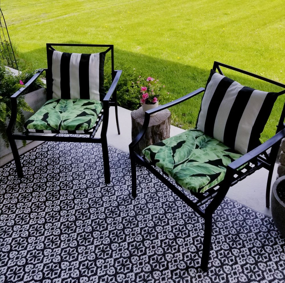 outdoor furniture spray paint after pic