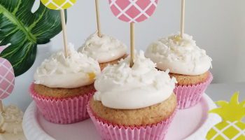 Free Download Pineapple Cupcake Toppers - Joyful Hostess
