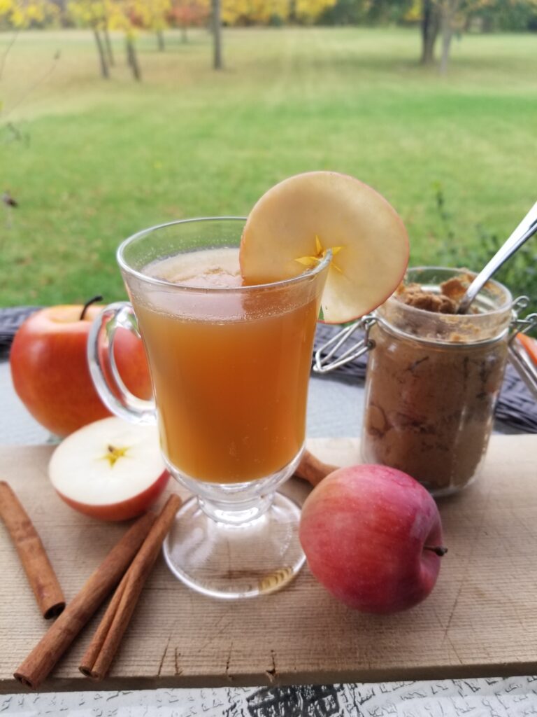 hot buttered rum cider