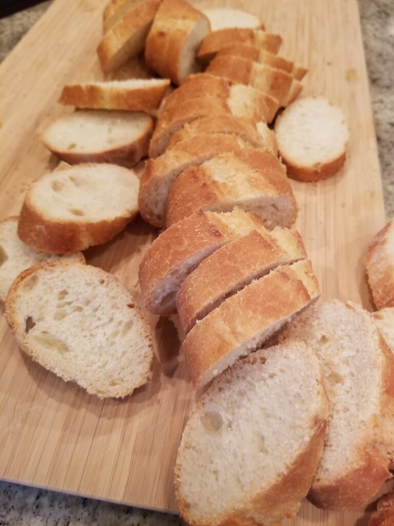 crostini baguette bread