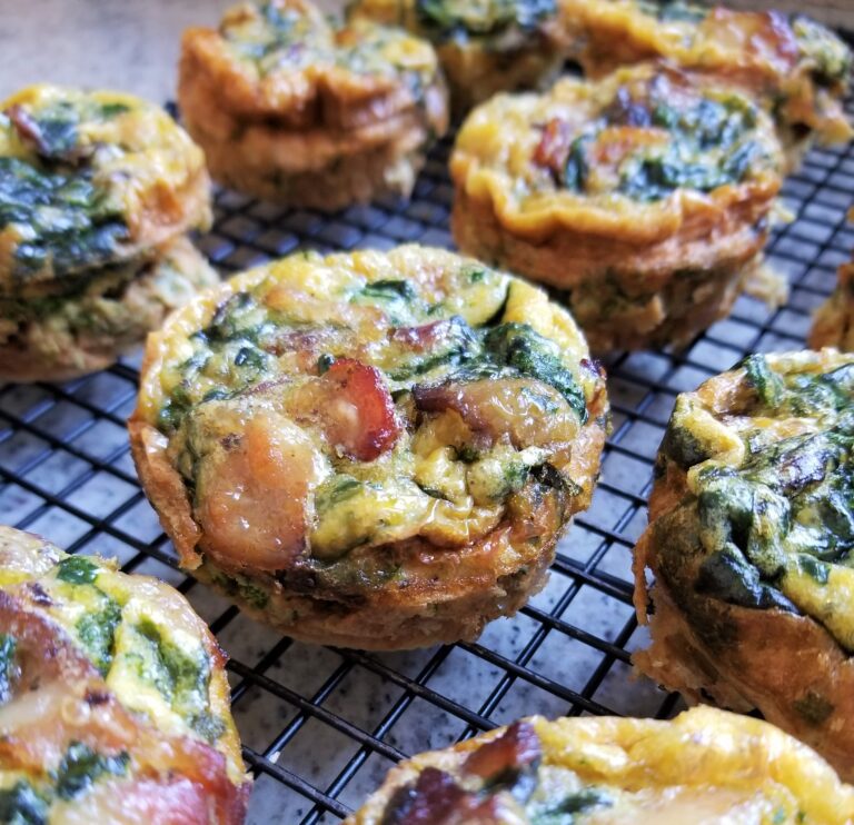 Simple Egg and Bacon Muffins you can make ahead - Joyful Hostess