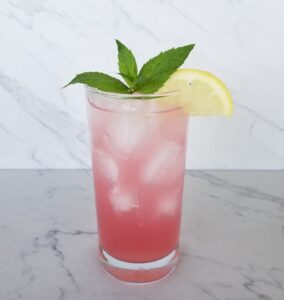 rhubarb tom collins