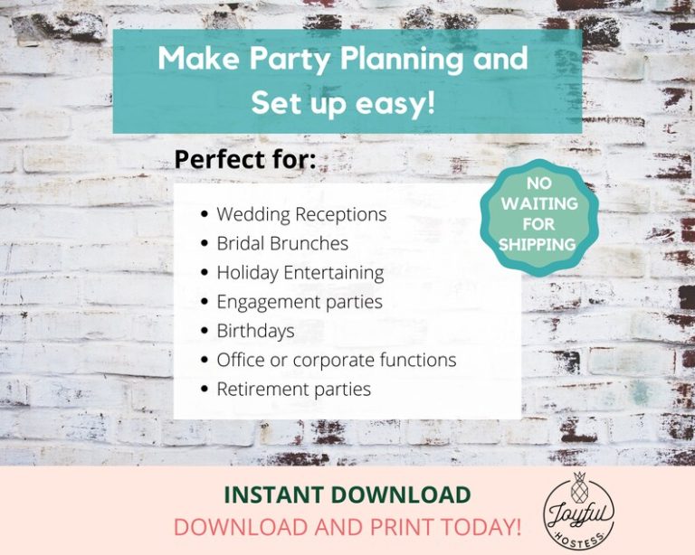 Printable Coffee Bar Party Kit - Joyful Hostess