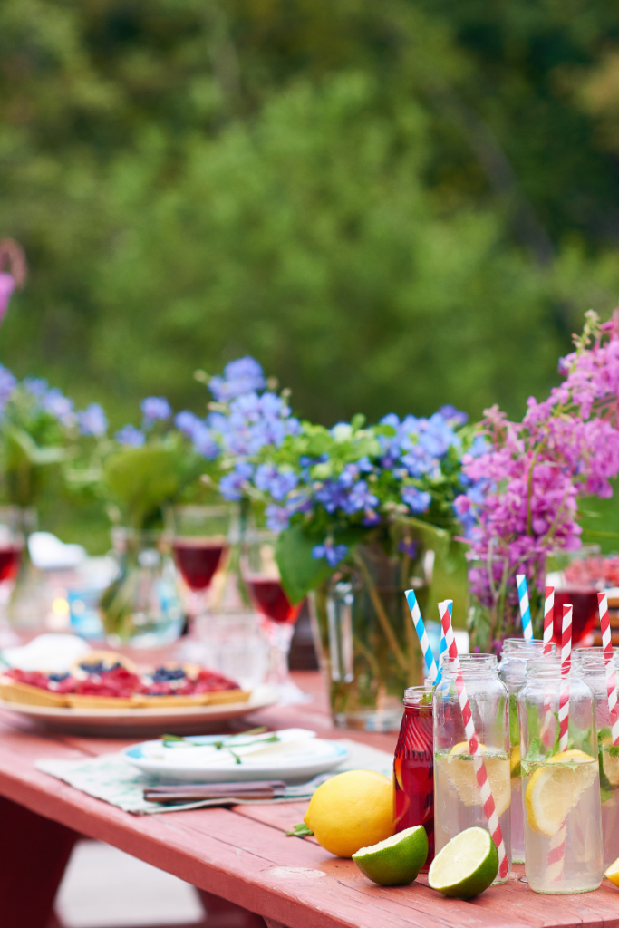 hosting a picnic