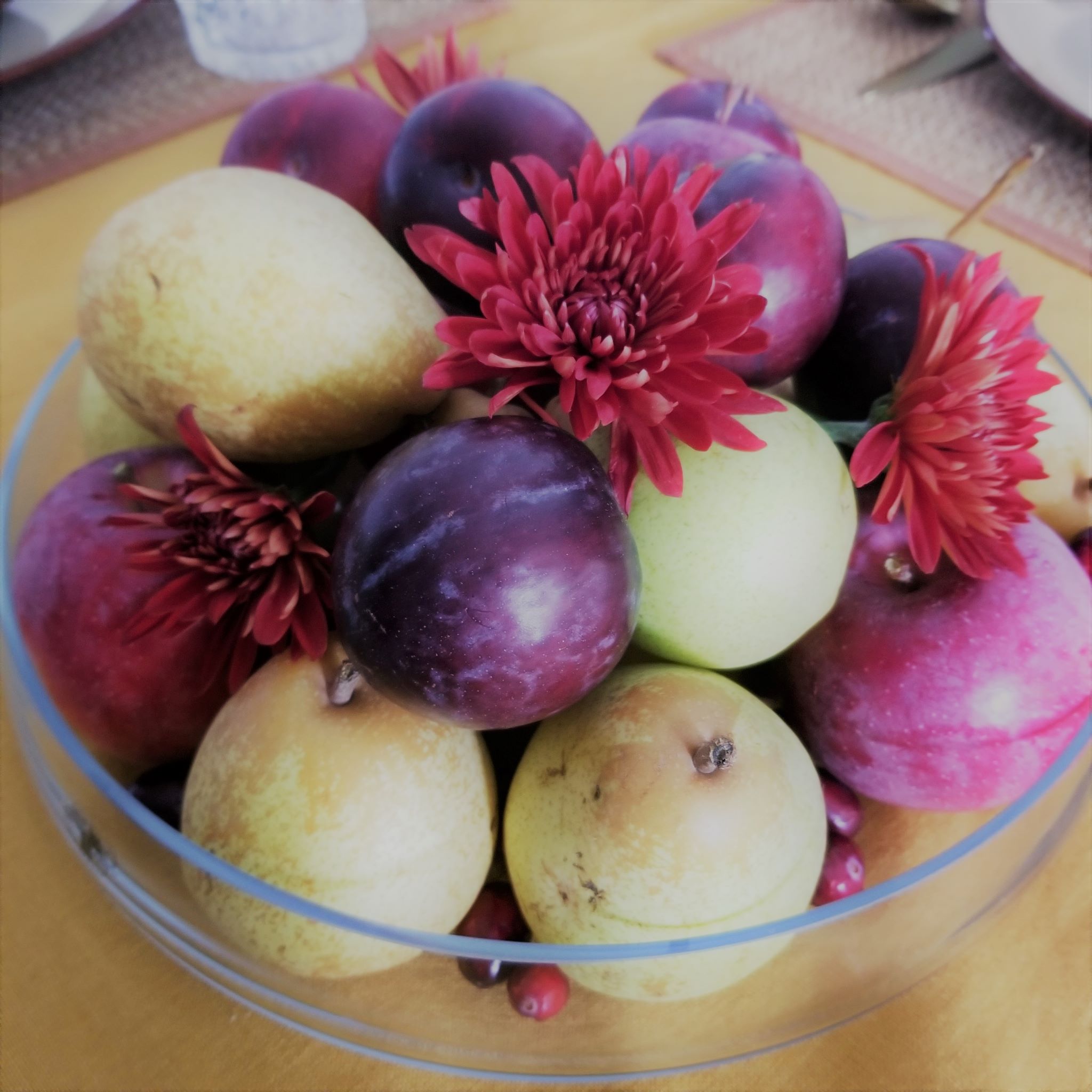 fruit bowl for Thanksgiving