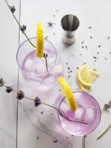 lemon lavender cocktail