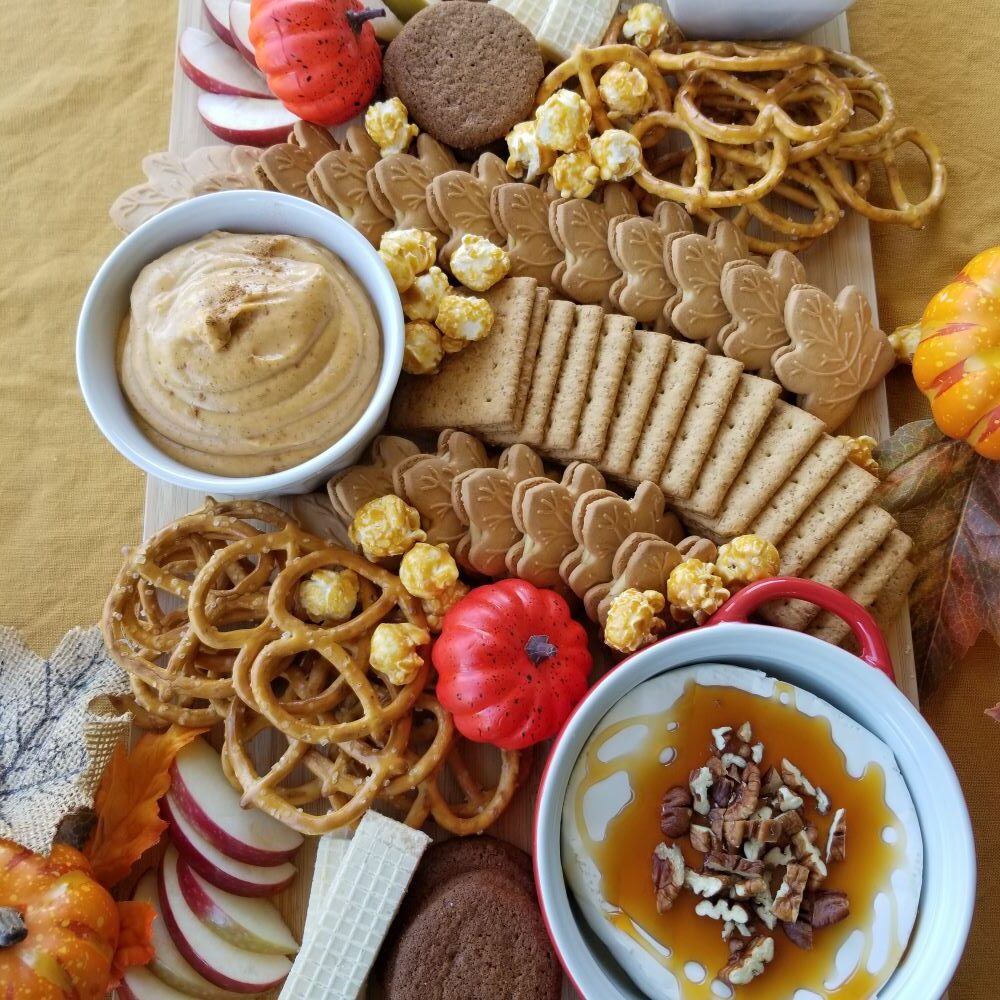 pumpkin spice workshop fall board