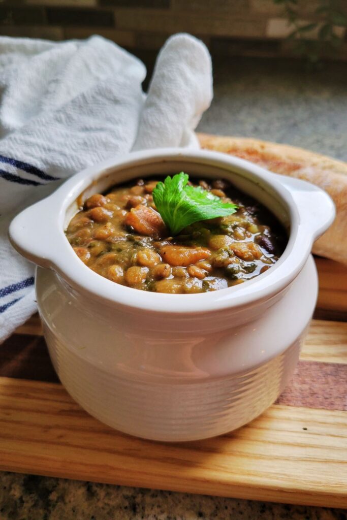 fall soup recipe ham and lentil soup